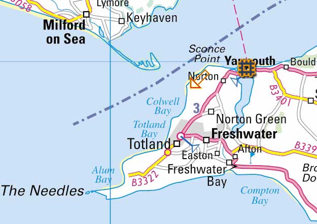 location road map